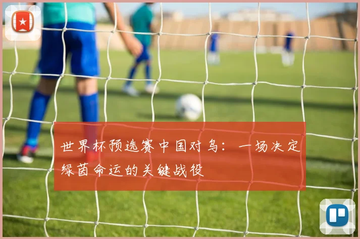 世界杯预选赛中国对乌:一场决定绿茵命运的关键战役